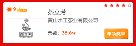 2023年度红茶十大品牌正式揭晓！“茶立芳”荣耀上榜(图2)