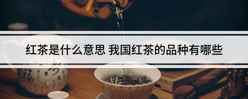 红茶是什么意思(图1)